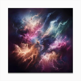 Abstract Nebula 1 Canvas Print