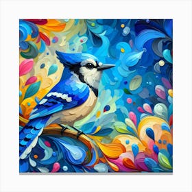 Blue Jay 2 Canvas Print