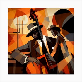 Jazz Lovers 7 Canvas Print