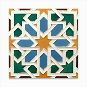 Moroccan Tile 3 Canvas Print