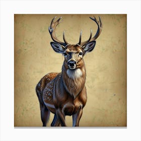 Deer! 13 Canvas Print