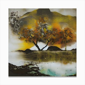 Painting Nature Canvas Print