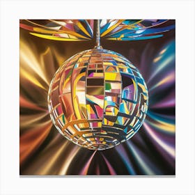 Disco Ball 18 Canvas Print