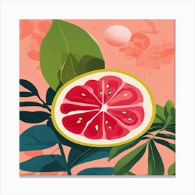 Grapefruit Canvas Print