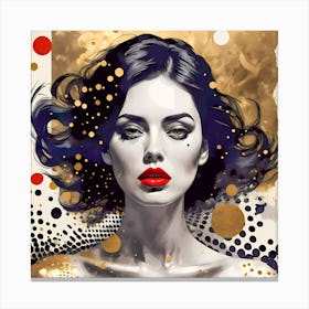 Portrait Of A Woman Canvas Print