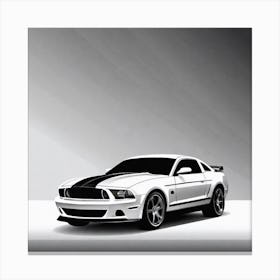 Ford Mustang Wallpaper Canvas Print