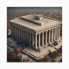 Lincoln Memorial Canvas Print