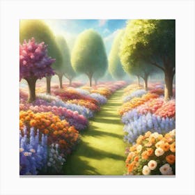 Fairy Garden 9 Canvas Print