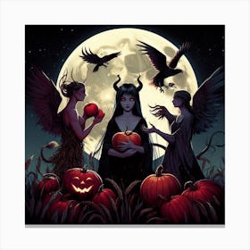 Maleficent Canvas Print