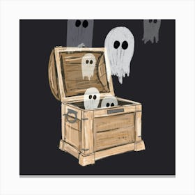 Ghosts In The Chest Canvas Print