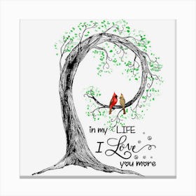 In My Life I Love You More 70 Outfits For Woman Halloween Canvas Print