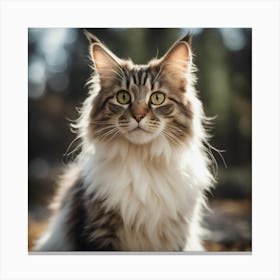 Coon Cat 2 Canvas Print