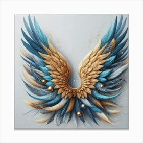 Angel Wings bis Canvas Print