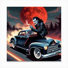 Devil'S Car Canvas Print