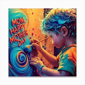 Happy Mother'S Day 1 Canvas Print