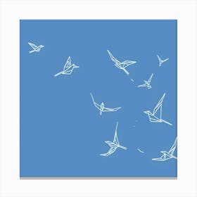 Origami Birds 11 Canvas Print