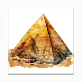 Pyramid Of Giza Canvas Print
