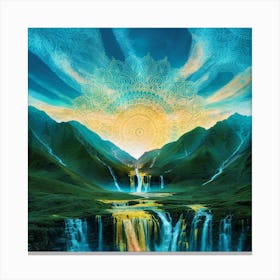 Celestial Harmony Canvas Print