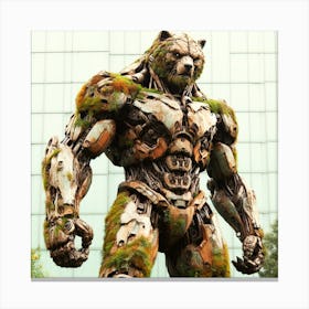 Mech Griz Canvas Print