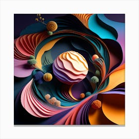 Paper Art 2 Canvas Print