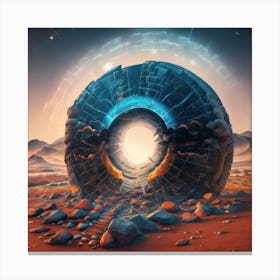 Ring Of Fire Canvas Print