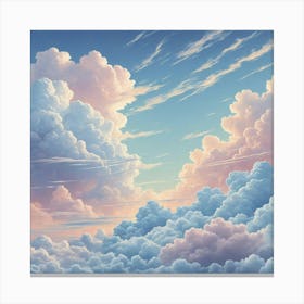 Clouds In The Sky 15 Canvas Print