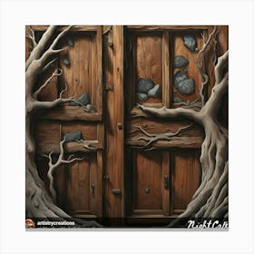 Nightcap Door Canvas Print