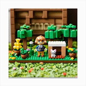 Lego House Canvas Print