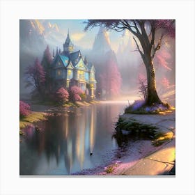 Fairytale House Canvas Print