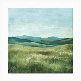 Green Grass 3 Canvas Print