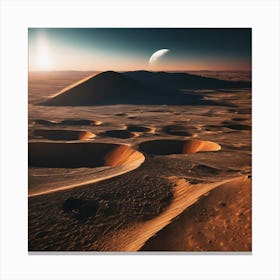 Desert Landscape 135 Canvas Print