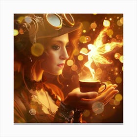 GiGi's Steampunk Fairy Canvas Print