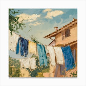 Henri Matisse laundry day 1 Canvas Print