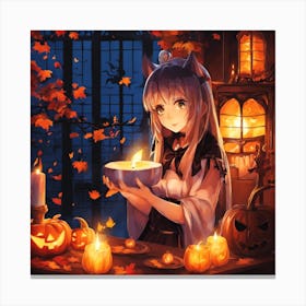Halloween Hd Wallpaper Canvas Print