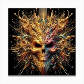 Skull Art 2 Canvas Print