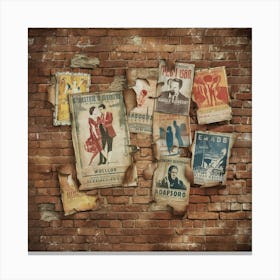 Brick Wall Canvas Print