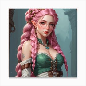 Elf Girl Canvas Print