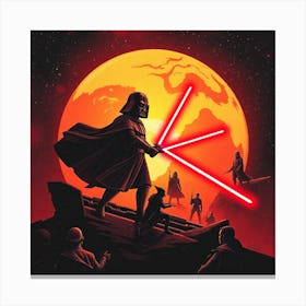 Star Wars The Force Awakens 1 Canvas Print