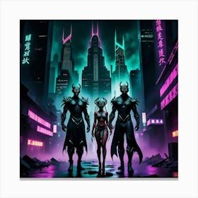 Apocalypse revenge Canvas Print