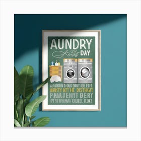 Laundry Day 2 Canvas Print
