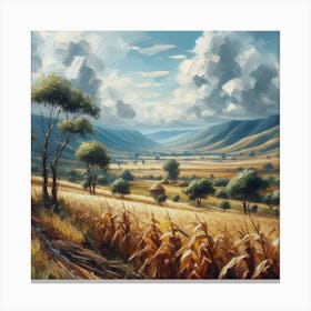 Landscape Painting 3 Canvas Print