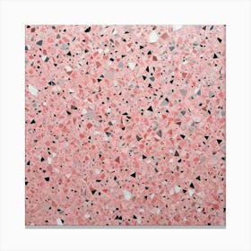 Pink Granite Canvas Print