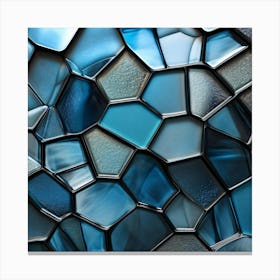 Kwy Close Up Photography Of The Texture Of A Mosaic Of Glass Ti 097a851d 9fe3 46df 94ae 4162fbf113a3 3 Canvas Print