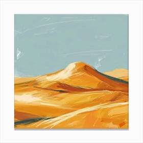 Sand Dunes 1 Canvas Print