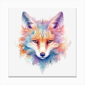 Fox Head 2 Canvas Print