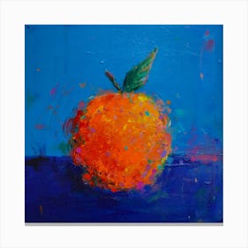 Tangerine 2 Square Canvas Print