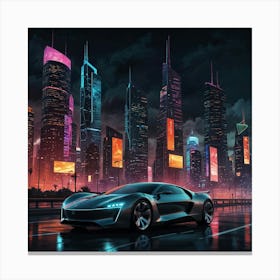 Car Art 170 Canvas Print