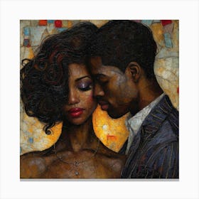 Echantedeasel 93450 African American Black Love Stylize 995 Aaa16e01 7e38 40c9 8b7a 13ec8175305a Canvas Print