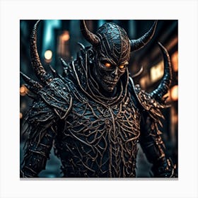 Demon Canvas Print