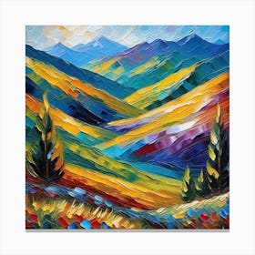 Landscape Painting 161 Canvas Print